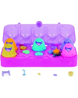 HATCHIMALS PLAYSET 8 OEUFS  Nourris les oeufs grâce au biberon et i...