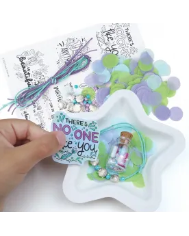ENSEMBLE 10 ETOILES FILANTES MESSAGE Shooting Star Maker Fabrique d...