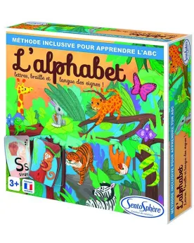 L'ALPHABET Pour découvrir l'alphabet, le braille et la langue des s...