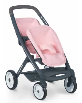 BABY NURSE POUSSETTE JUMEAUX MAXI COSI  Roues silencieuses multidir...