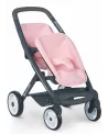 BABY NURSE POUSSETTE JUMEAUX MAXI COSI  Roues silencieuses multidir...