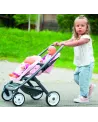 BABY NURSE POUSSETTE JUMEAUX MAXI COSI  Roues silencieuses multidir...