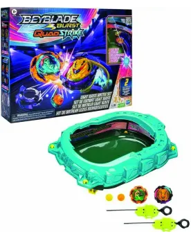 BEYBLADE QUAD STRIKE LIGHT SET DE COMBAT Technologie Beyblade QuadS...