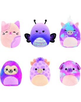 SQUISHVILLE PACK DE 6 SQUISHMALLOW 5CM  Pack de 6 Squishmallow de 5...
