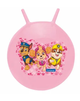 BALLON SAUTEUR 45CM PAW PATROL ROSE  45 cm. Existe en bleu. LXBBG04...