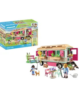 ROULOTTE CAFE BOUTIQUE   PMB71441 PLAYMOBIL Coup de coeur: Oui -Âge...