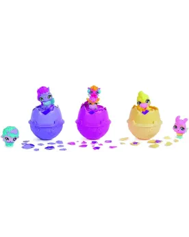 HATCHIMALS PANIER DE PRINTEMPS 5 ANIMAUX  Nourris les oeufs grâce a...