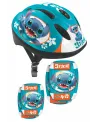 CASQUE ET PROTECTIONS STITCH  Casque, genouillères et coudières. ST...