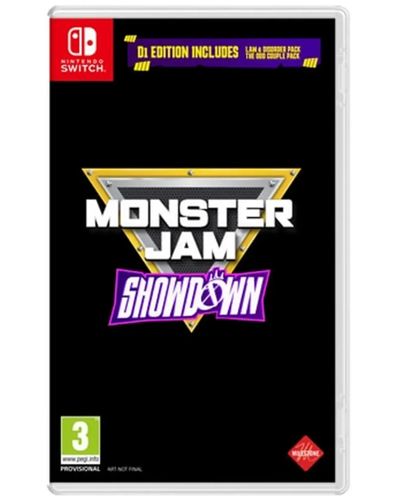 SWITCH MONSTER JAM SHOWDOWN   SWT850971 NINTENDO SWITCH Âge Minimum...