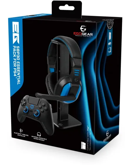 PL4 PACK ESSENTIEL SBP30 CASQUE ET MANET  Pour PS4, PS3 et PC. Cont...