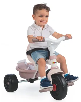 TRICYCLE BE FUN ROSE  Cadre acier et verouillage de direction. 1 ce...