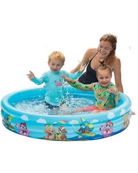 PISCINE GONFLABLE 3 BOUDINS PAW PATROL  122 x 23 cm. HPY16321  Âge ...