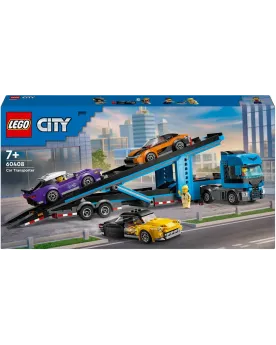 LE CAMION DE TRANSPORT DE VOITURES DE SP   LEG60408 LEGO Âge Minimu...