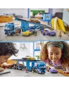 LE CAMION DE TRANSPORT DE VOITURES DE SP   LEG60408 LEGO Âge Minimu...
