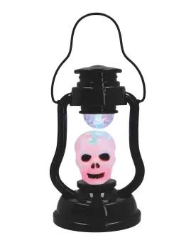 LANTERNE TETE DE MORT BOULE FACETTE  -30.00% appliqué lors de la fi...