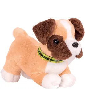 CHIEN 15CM BOXER  Chien en peluche. BAT35185Z OUR GENERATION Âge Mi...