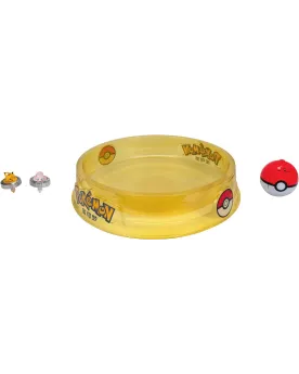 POKEMON BATTLE ARENA 2 BOULES ET 2 TOUPI  2 Battle Spinners et 1 Po...