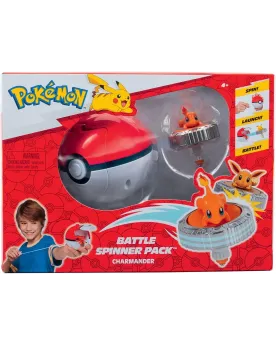POKEMON BOULE ET TOUPIE CHARMAN  Toupie Pokémon Salamèche et Pokéba...