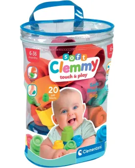 CLEEMY BAG DE 20 PCES   CLE17877 CLEMENTONI Âge Minimum: 6M -Âge Ma...