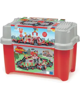 ABRICK BARIL CIRCUIT POMPIER  Le couvercle sert de base pour monter...