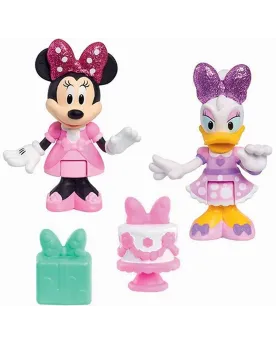 MINNIE BLISTER 2 FIGURINES 7.5CM  2 figurines articulées de 7,5 cm ...