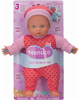 NENUCO POUPON 3 FONCTIONS 30CM  25 cm. Poupon parfumé qui dit papa,...