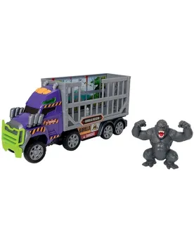 VEHICULE MONSTER MOVERZ GORILLE DS CAGE  Le gorille, très énervé, t...