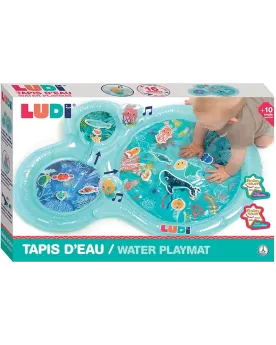 TAPIS D'EAU MARIN  Lorsqu'il appuie sur le tapis gonflable, l'eau c...