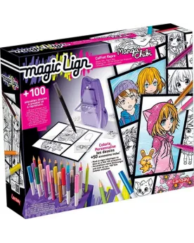 MAGIC LIGN COFFRET REPRO MANGA CHIBI  Projette et crée des dessins ...