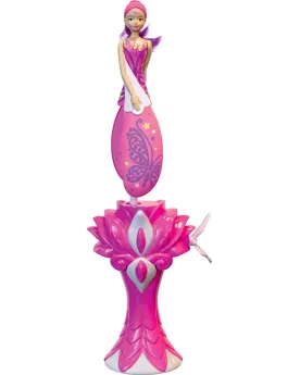 SKY DANCER PRETTY POPPY ROSE  Pose-la sur la base et tire sur la co...