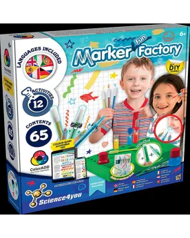 MARKER FACTORY  Mixe les couleurs pour créer des marqueurs. Fabriqu...