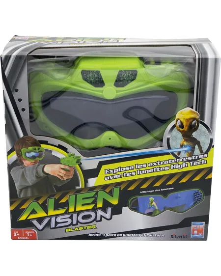 ALIEN VISION Mets ton masque, arme ton pistolet et c'est parti pour...