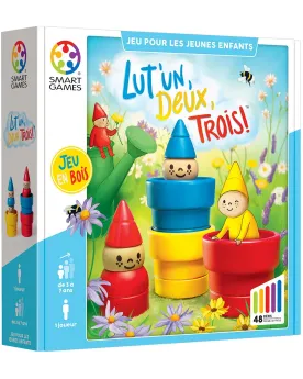 LUT'UN, DEUX, TROIS 48 DEFIS  Empilez, cachez, déplacez les lutins ...