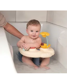 BEBE HEURE DE BAIN  2 en 1. Siège de bain + tablette d'activités (r...