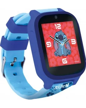MONTRE INTERACTIVE STITCH  Avec de nombreux cadrans et 5 jeux éduca...