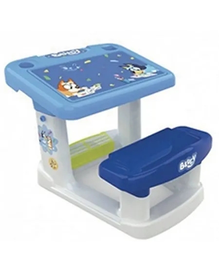 MON PUPITRE BLUEY  Bureau avec compartiment de rangement. 5 feuille...