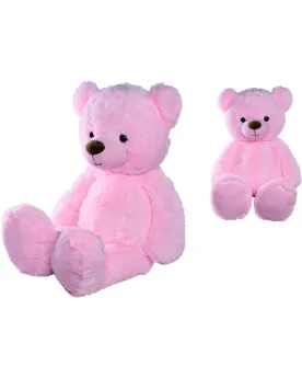 OURS ROSE 80CM DEBOUT  80 cm. Existe en beige. NIC6305810029  Coup ...
