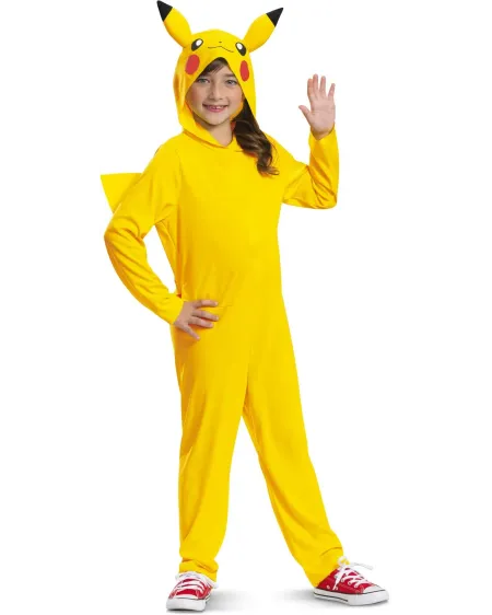 COST PIKACHU FANCY DRESS 4/6ANS  Tailles : 4-6 ou 7-8 ans. JAK12914...
