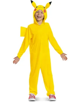 COST PIKACHU FANCY DRESS 4/6ANS  Tailles : 4-6 ou 7-8 ans. JAK12914...