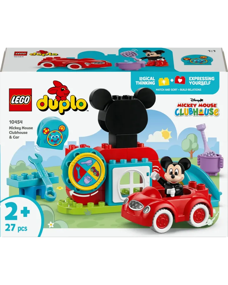 LA MAISON ET LA VOITURE DE MICKEY   LEG10454 LEGO Âge Minimum: 2A -...