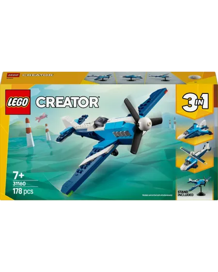 AERONEF : L'AVION DE COURSE   LEG31160 LEGO Âge Minimum: 7A -Âge Ma...