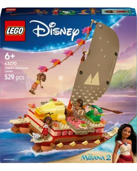 CANOE D'AVENTURE DE MOANA   LEG43270 LEGO Âge Minimum: 6A -Âge Maxi...