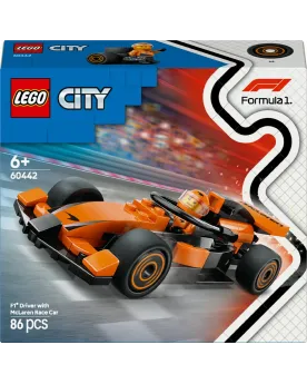 MCLAREN AVEC PILOTE DE F1   LEG60442 LEGO Âge Minimum: 6A -Âge Maxi...