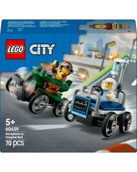 AVION CONTRE LIT D'HOPITAL   LEG60459 LEGO Âge Minimum: 5A -Âge Max...