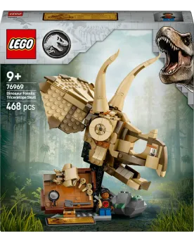 LES FOSSILES : LE CRANE DU TRICERATOPS   LEG76969 LEGO Âge Minimum:...