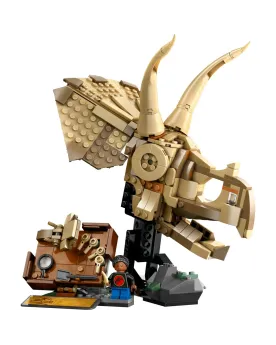 LES FOSSILES : LE CRANE DU TRICERATOPS   LEG76969 LEGO Âge Minimum:...