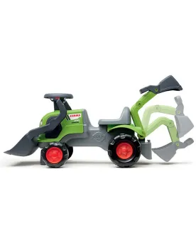 TRACTOPELLE PORTEUR CLASS + EXCA + REMO  Pelle frontale et excavatr...