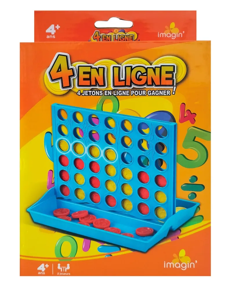 4 EN LIGNE JEU DE VOYAGE  4 pions alignés, c'est gagné ! IMA2898  Â...