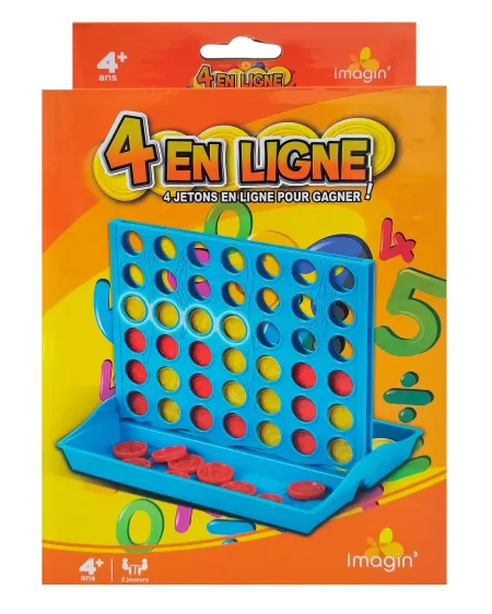 4 EN LIGNE JEU DE VOYAGE  4 pions alignés, c'est gagné ! IMA2898  Â...