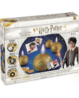 HARRY POTTER KIT COMPLET 4 BOUGIES  Pour créer 4 bougies. JOUJ43571...
